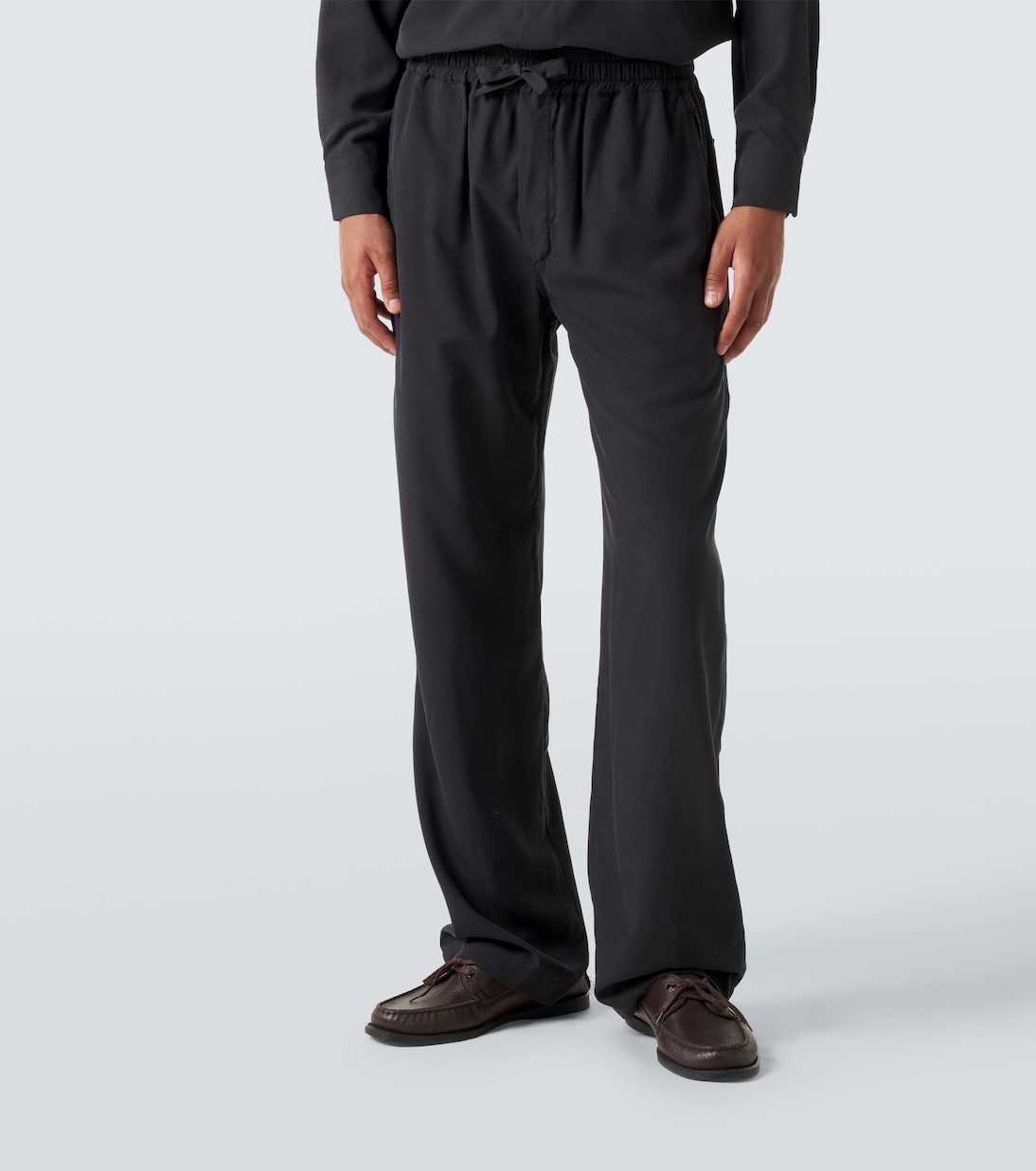 Pantalon Alio en soie | Saman Amel