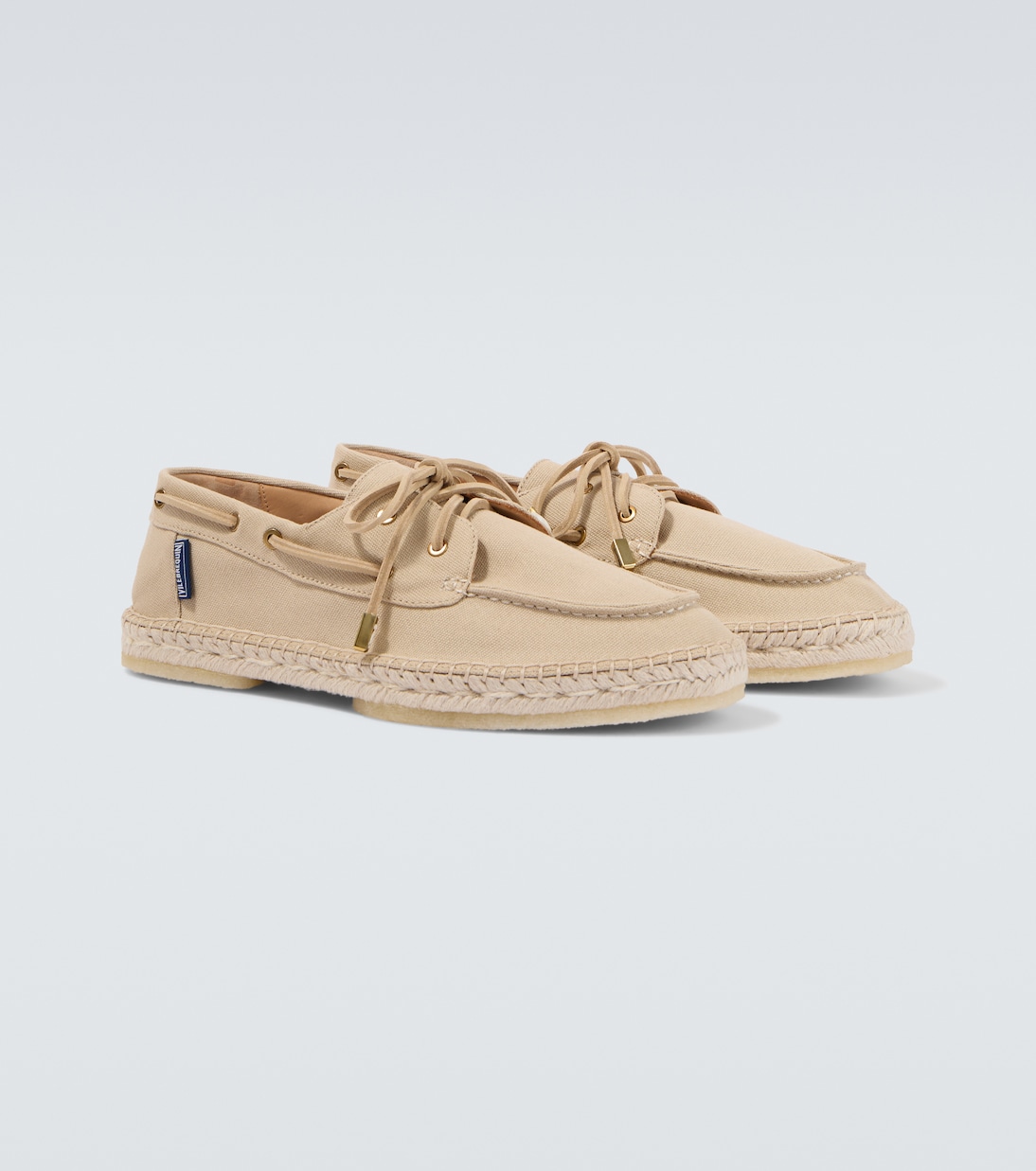 Segelschuhe aus Canvas mit Veloursleder  | Vilebrequin