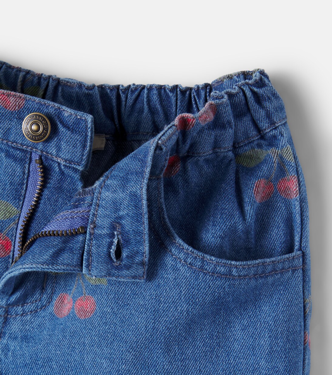 Magot printed denim shorts | Konges Sløjd