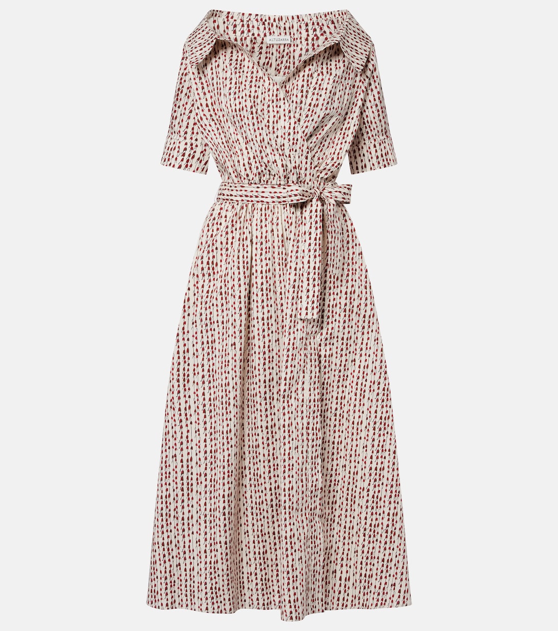 Wickelkleid Lydia aus einem Baumwollgemisch  | Altuzarra