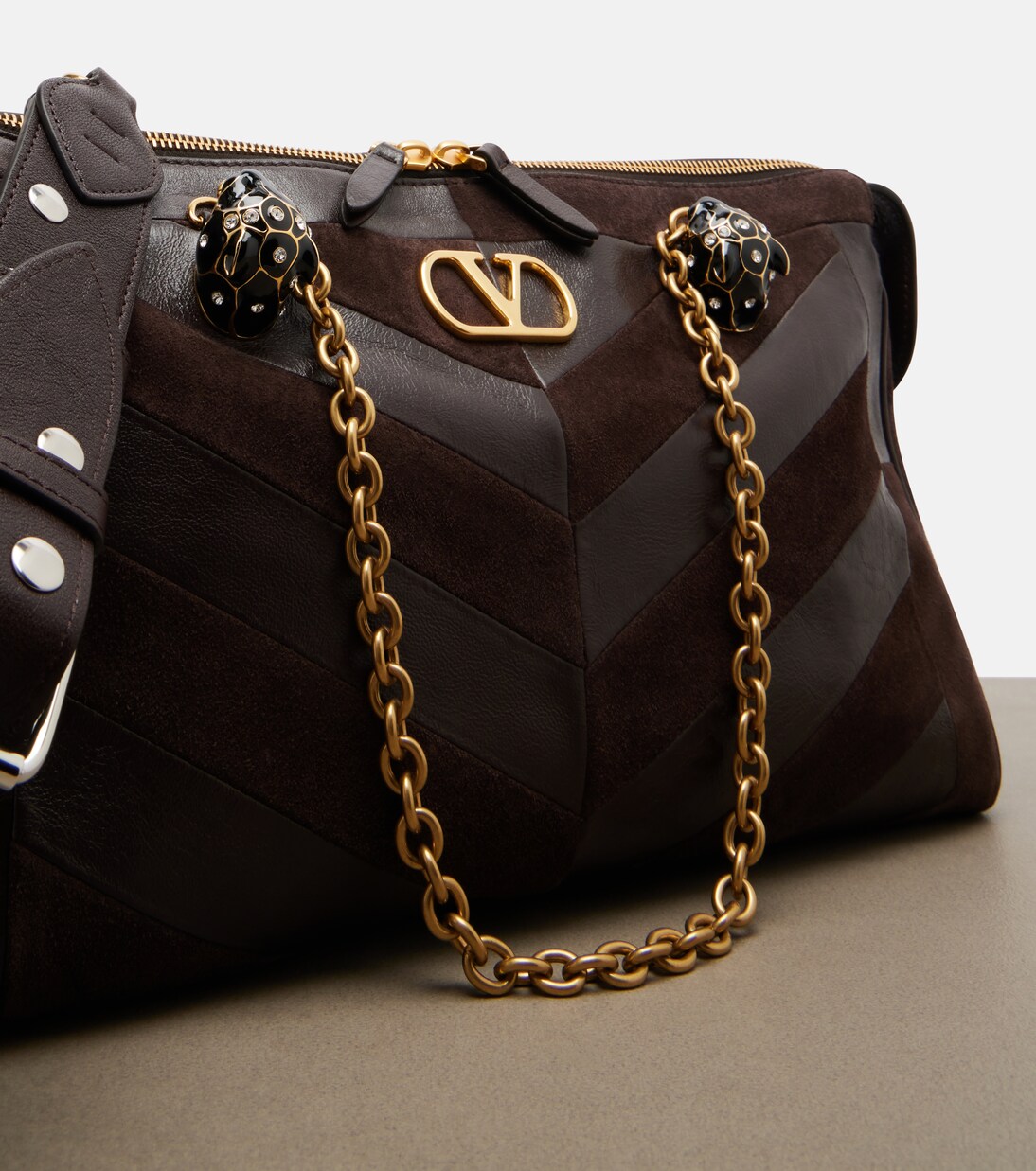 Schultertasche Panthea Medium aus Leder  | Valentino Garavani