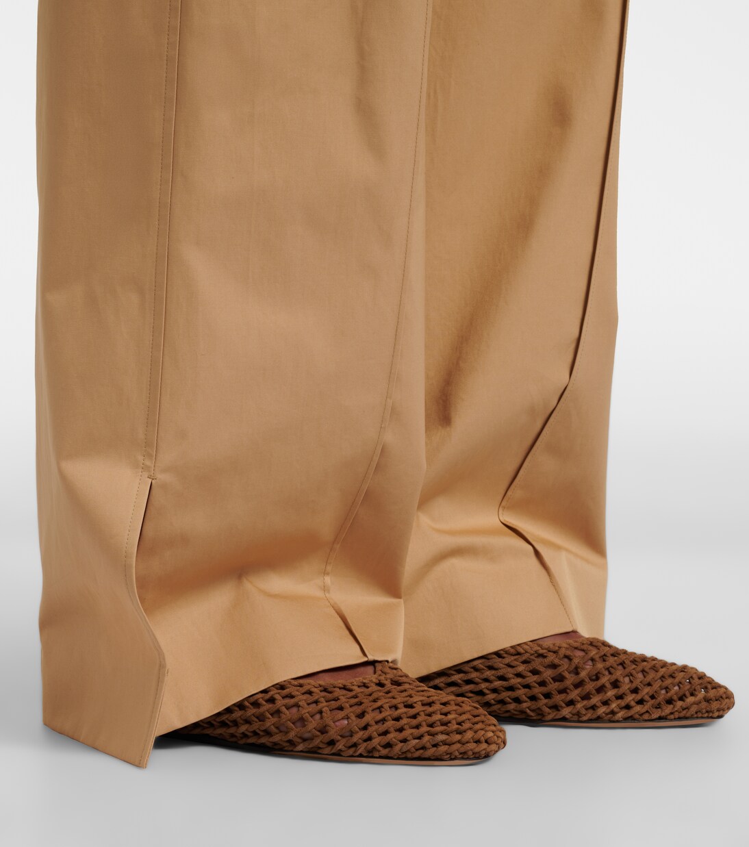 Regency woven suede ballet flats | Le Monde Béryl