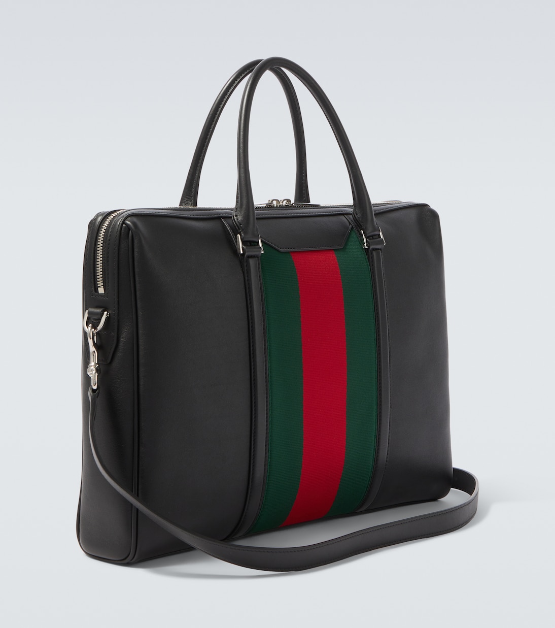 Maletín de piel con Horsebit | Gucci