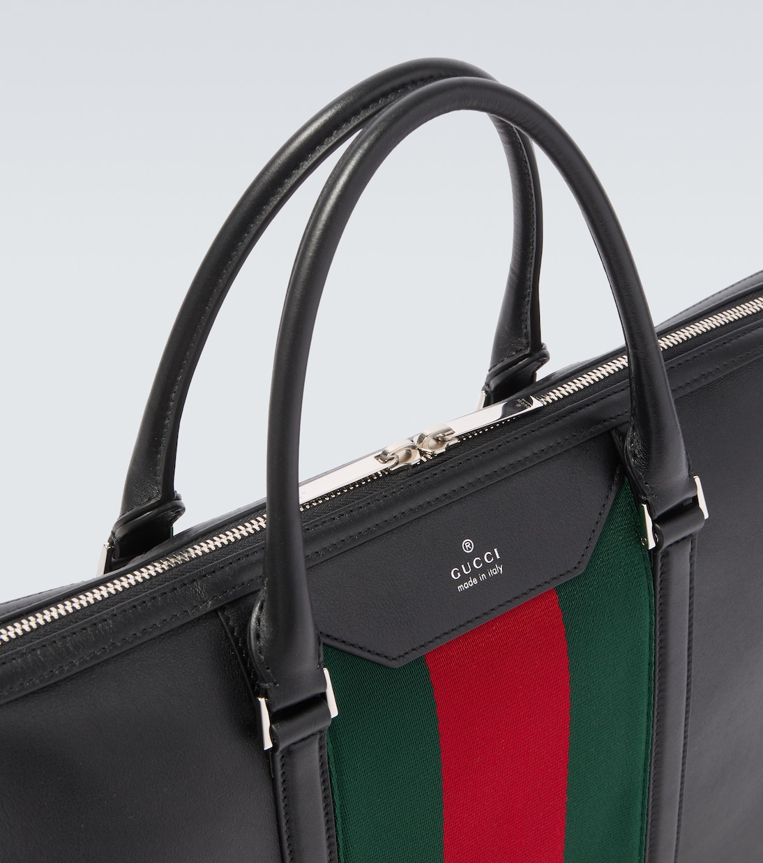 Maletín de piel con Horsebit | Gucci