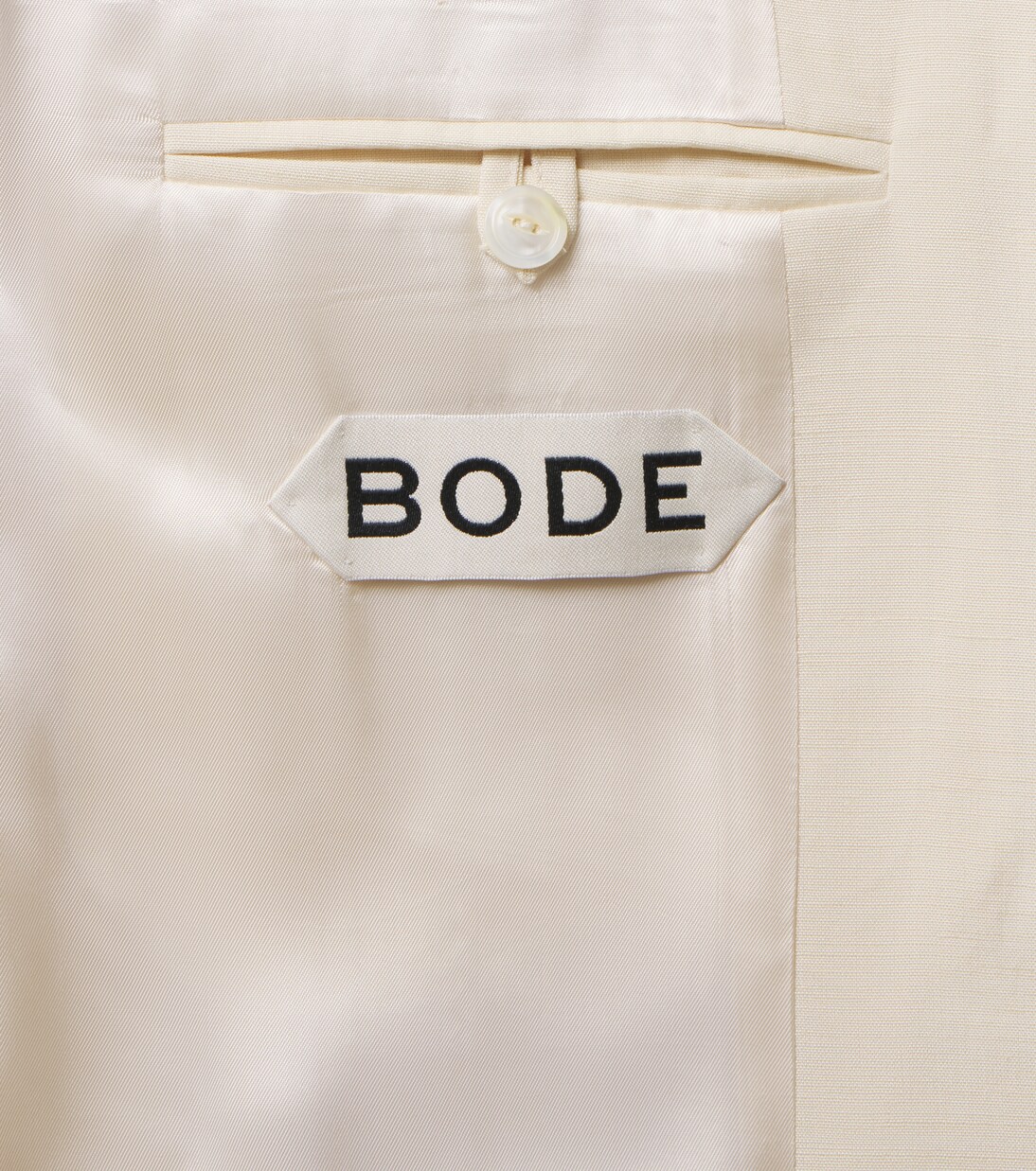 Single-breasted suit jacket | Bode