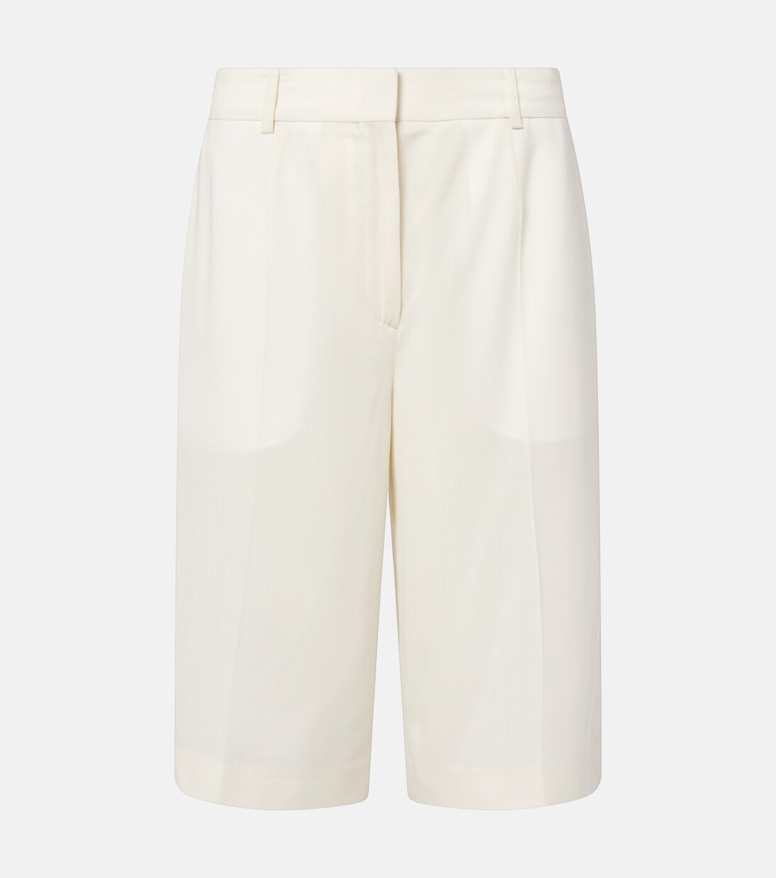 Semi-sheer Bermuda shorts | Toteme