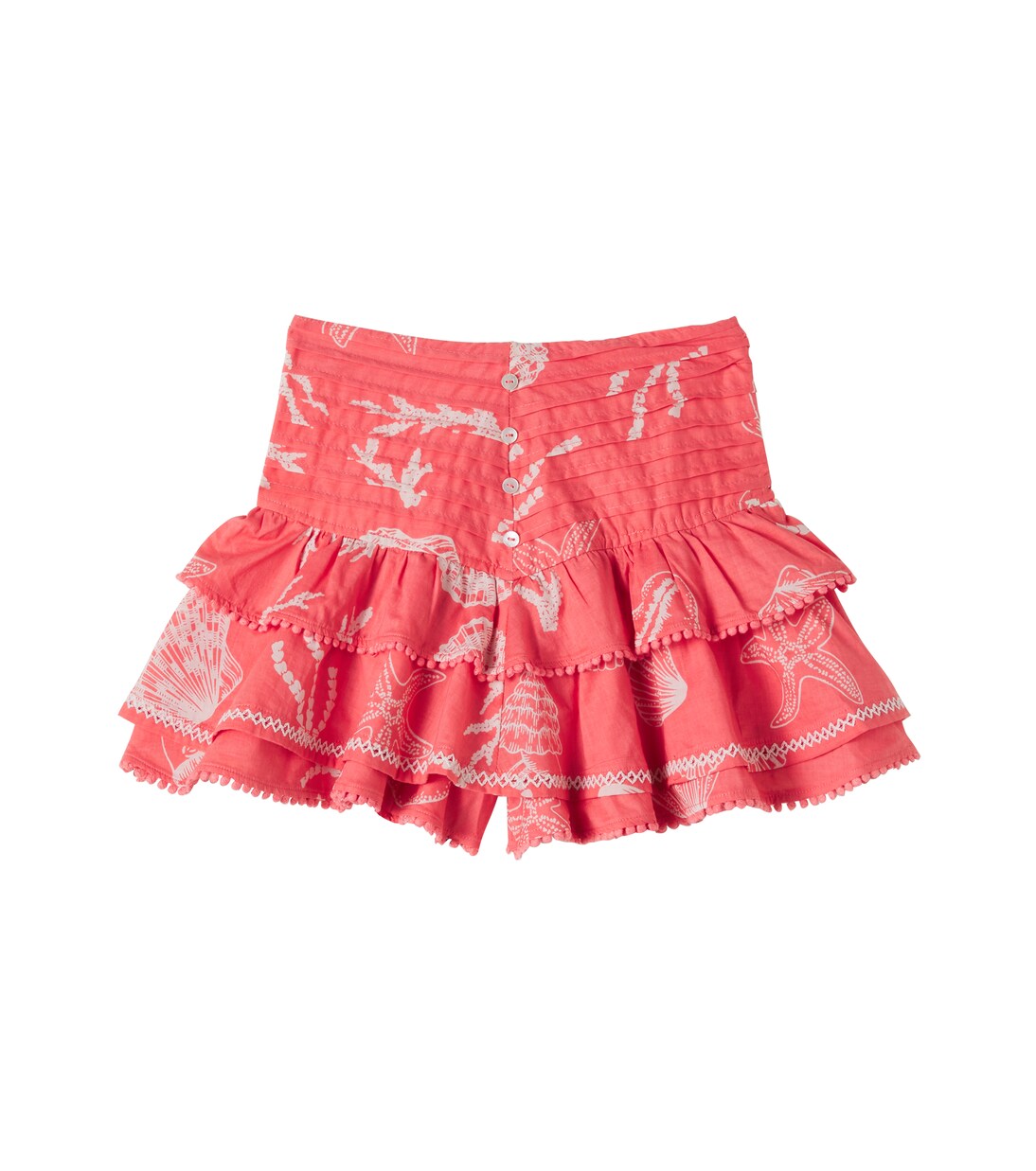 Alizee printed cotton skort | Poupette St Barth Kids