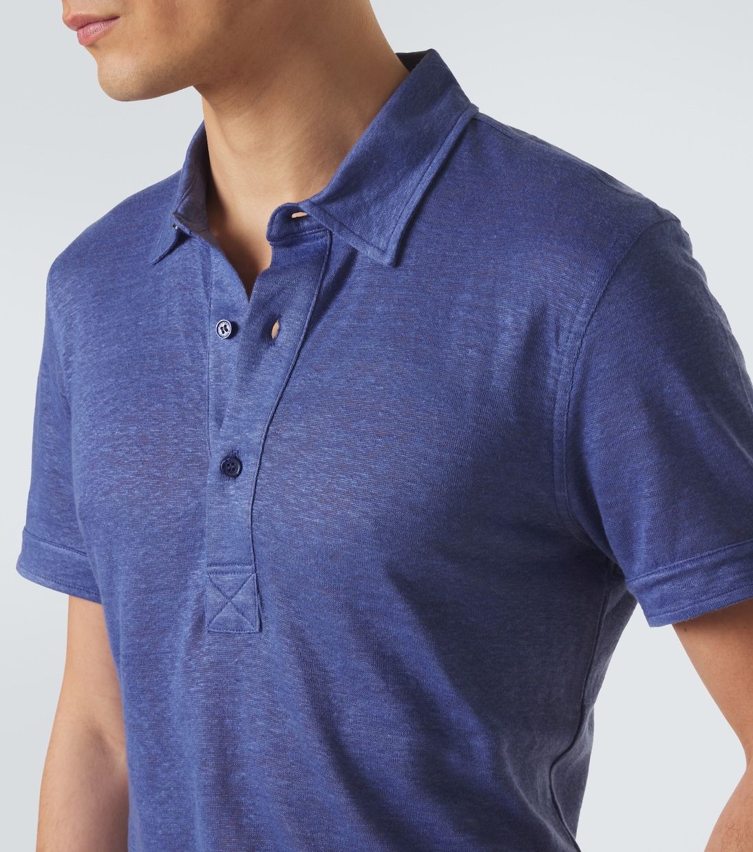 Sebastian linen polo shirt | Orlebar Brown