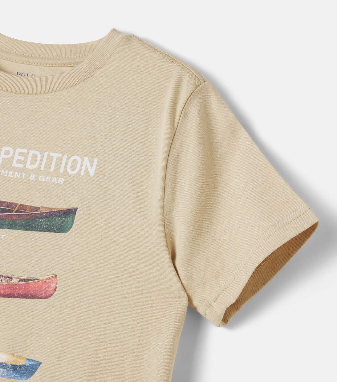 Printed cotton jersey T-shirt | Polo Ralph Lauren Kids
