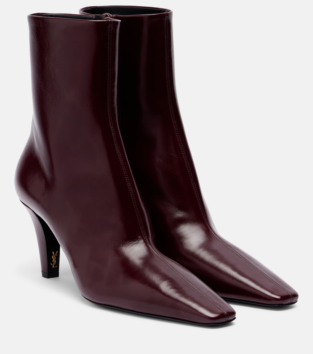 Jill leather ankle boots | Saint Laurent