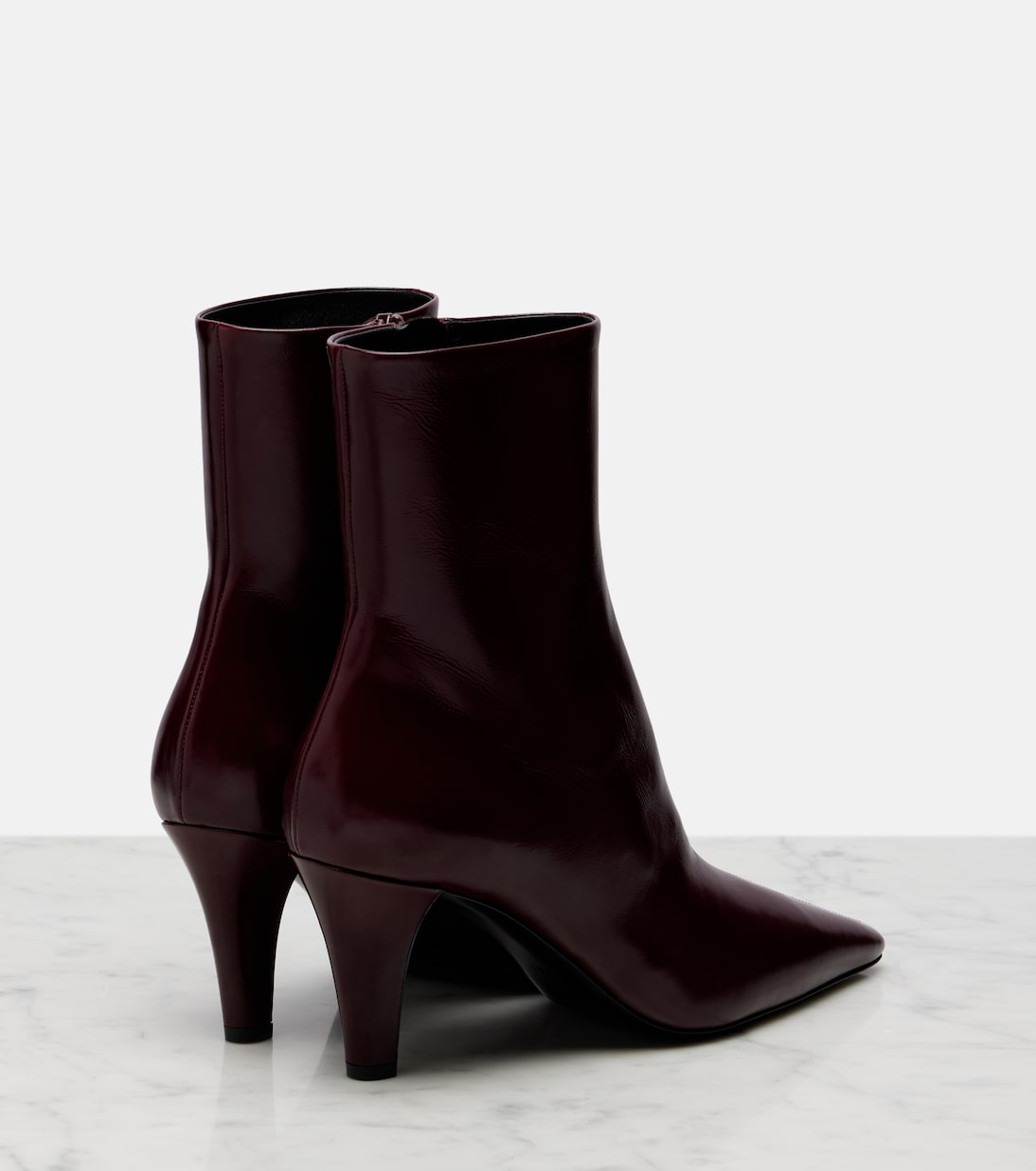 Jill leather ankle boots | Saint Laurent