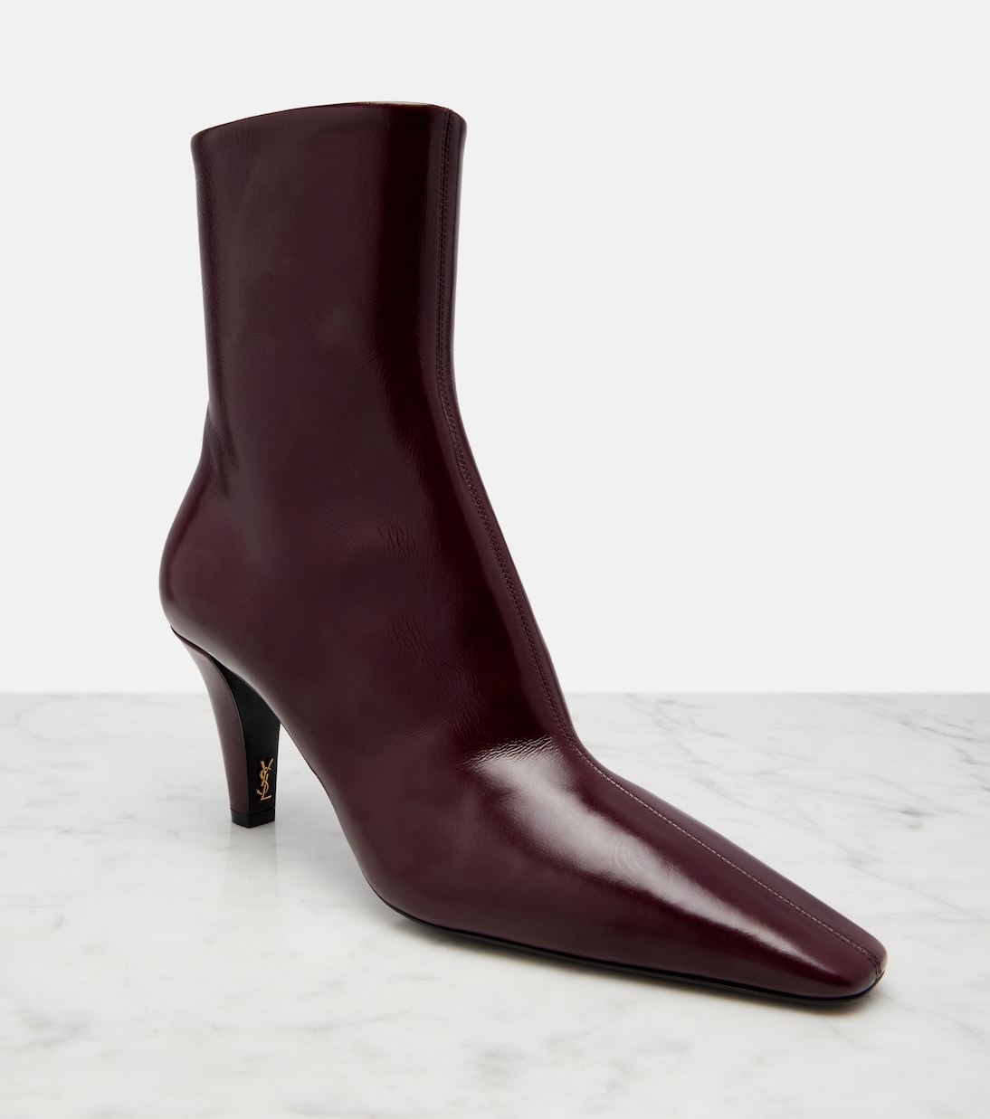 Jill leather ankle boots | Saint Laurent