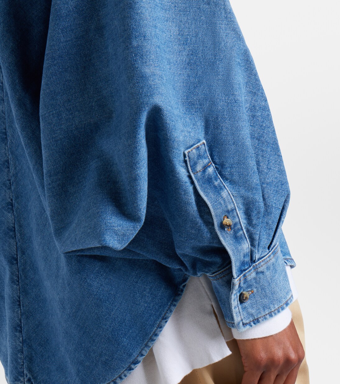 Hemd Double L aus Denim | Loewe