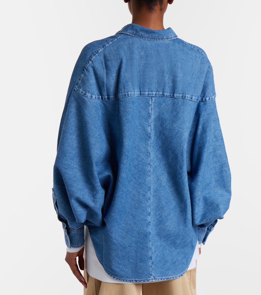 Hemd Double L aus Denim | Loewe