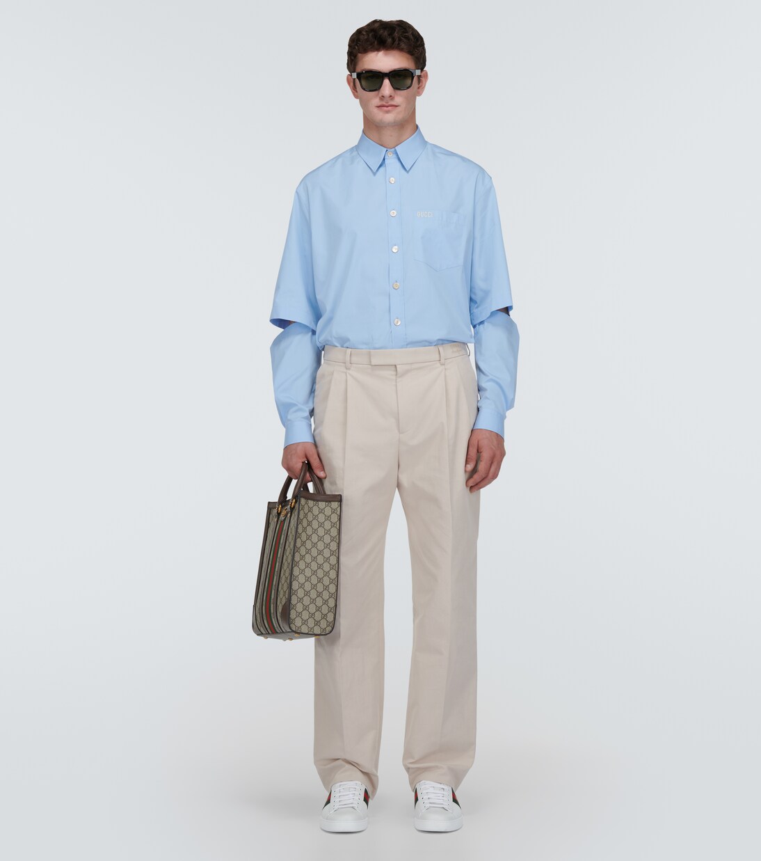 Ace leather sneakers | Gucci