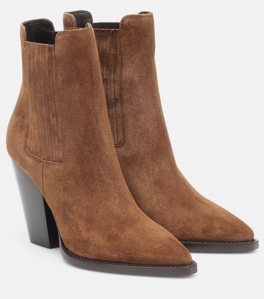 Theo 95 suede ankle boots | Saint Laurent