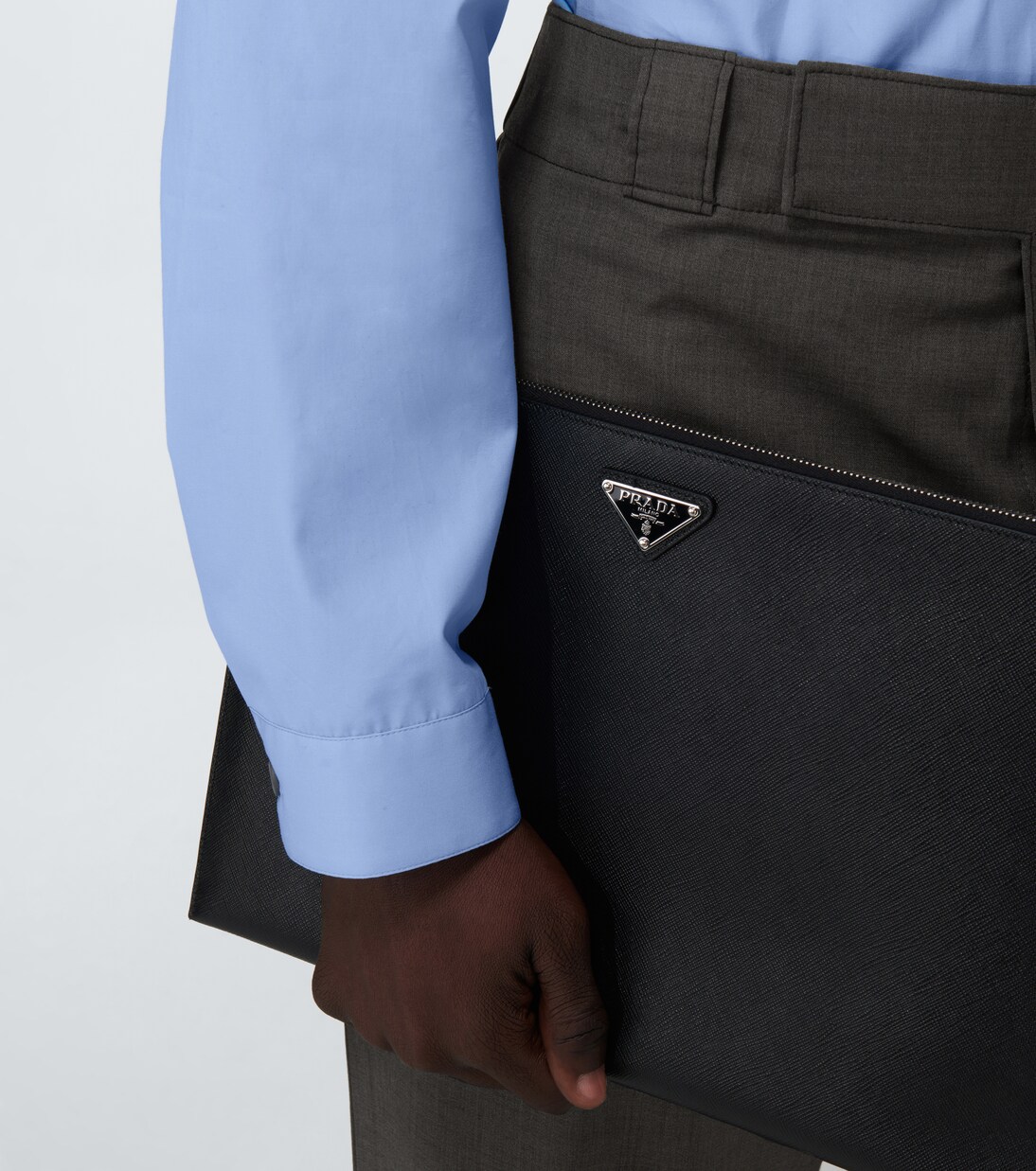 Leather pouch | Prada