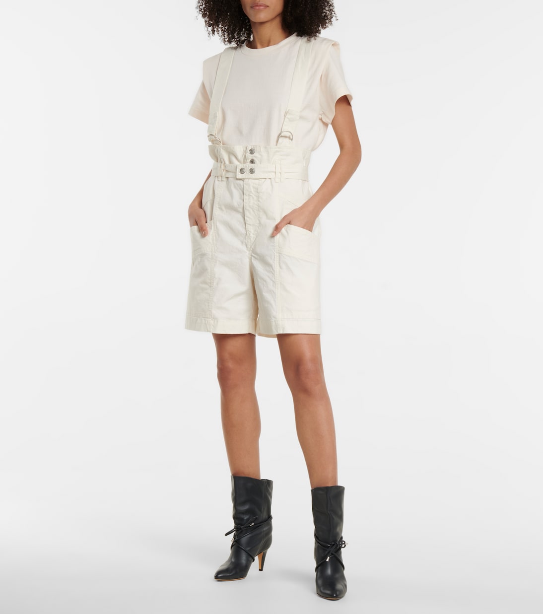 Shorts Effie aus Leinen und Baumwolle | Isabel Marant