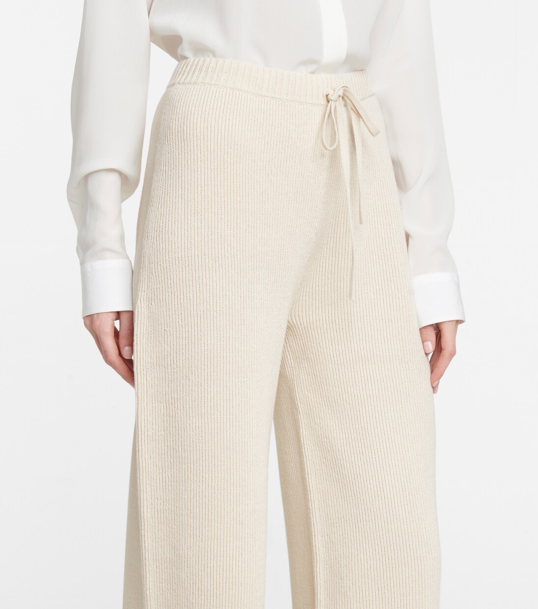 Pantalon ample Crispy en coton mélangé | Joseph