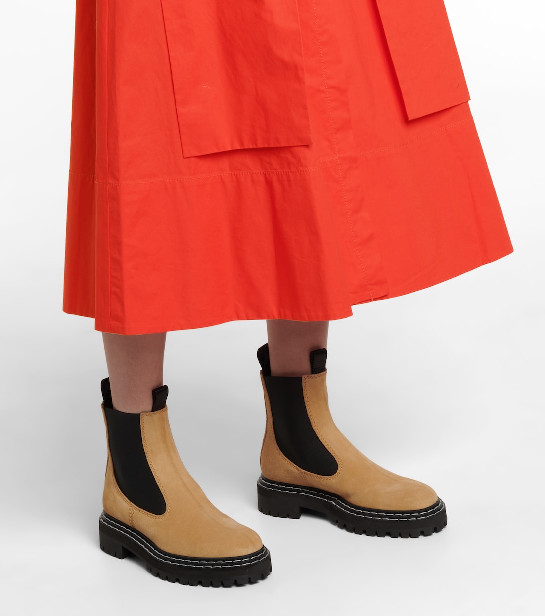 Bottines Chelsea en cuir | Proenza Schouler