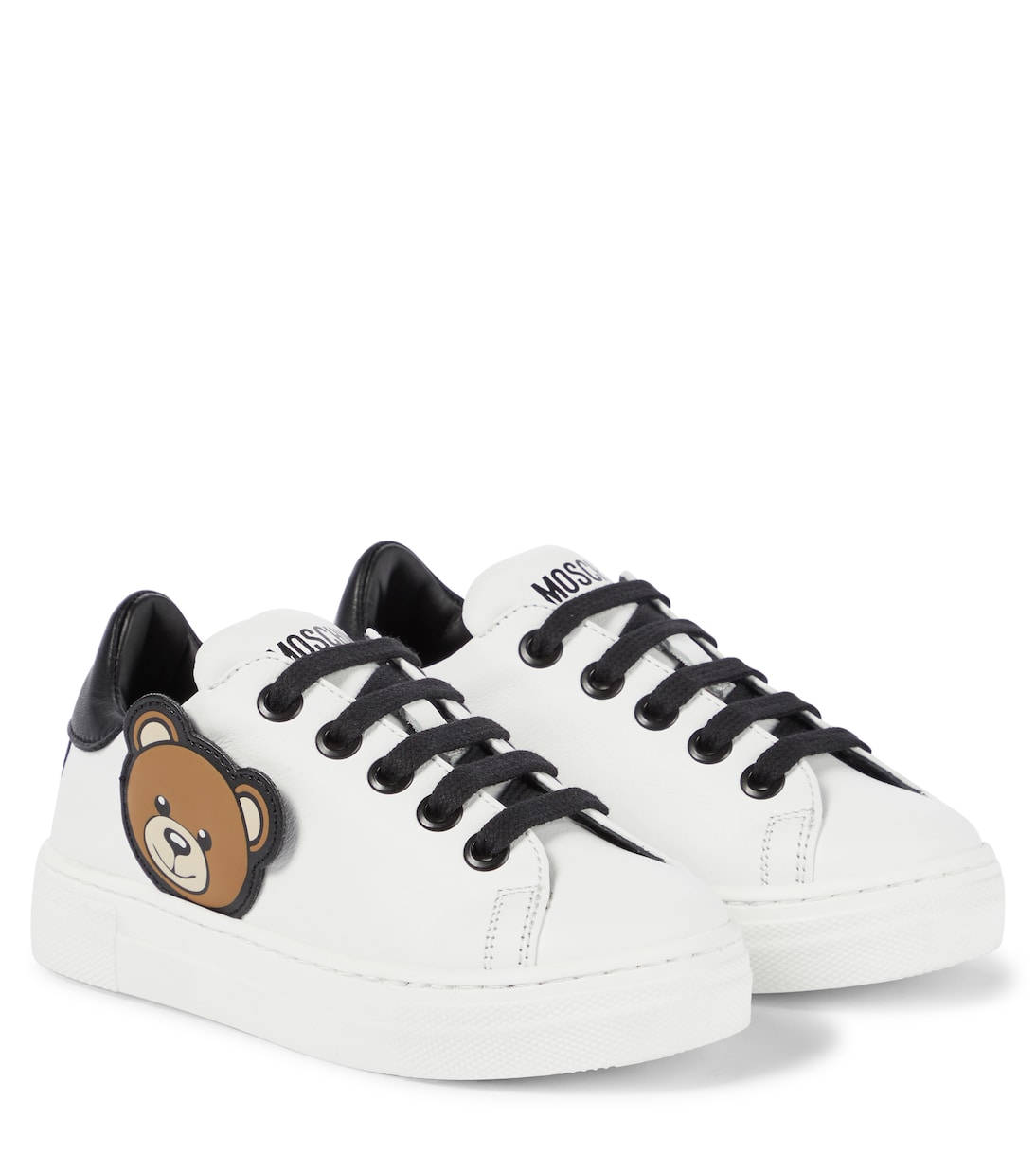 Leather sneakers | Moschino Kids