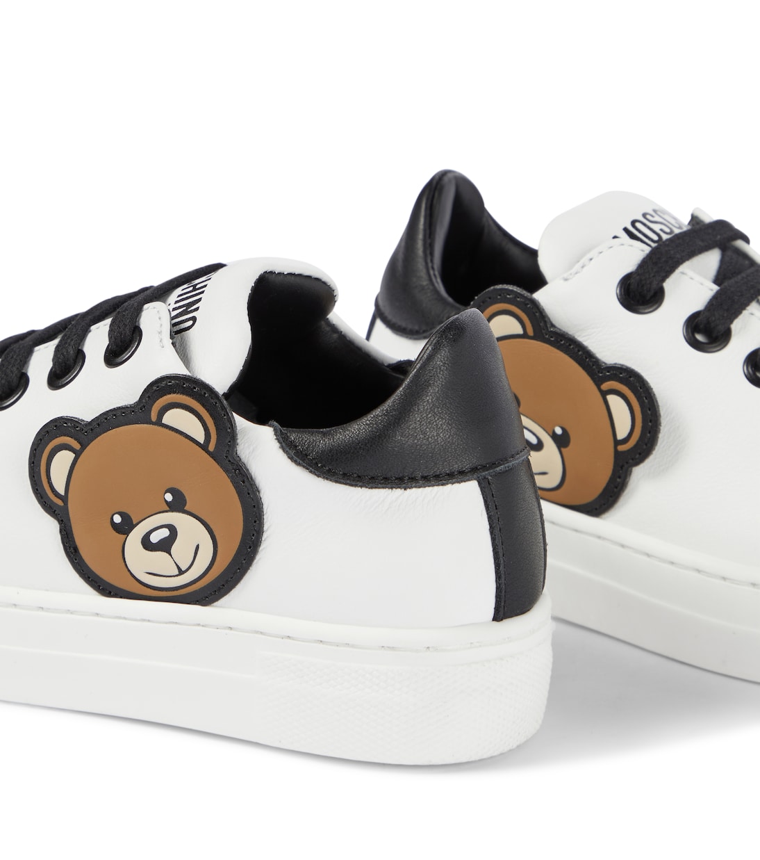 Leather sneakers | Moschino Kids