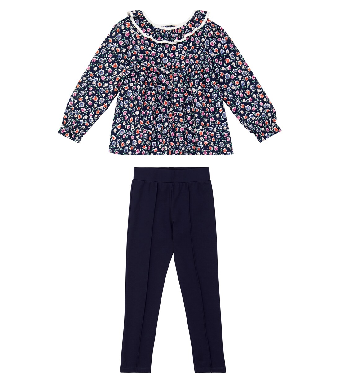 Top e pantaloni Winter Garden in cotone | Rachel Riley
