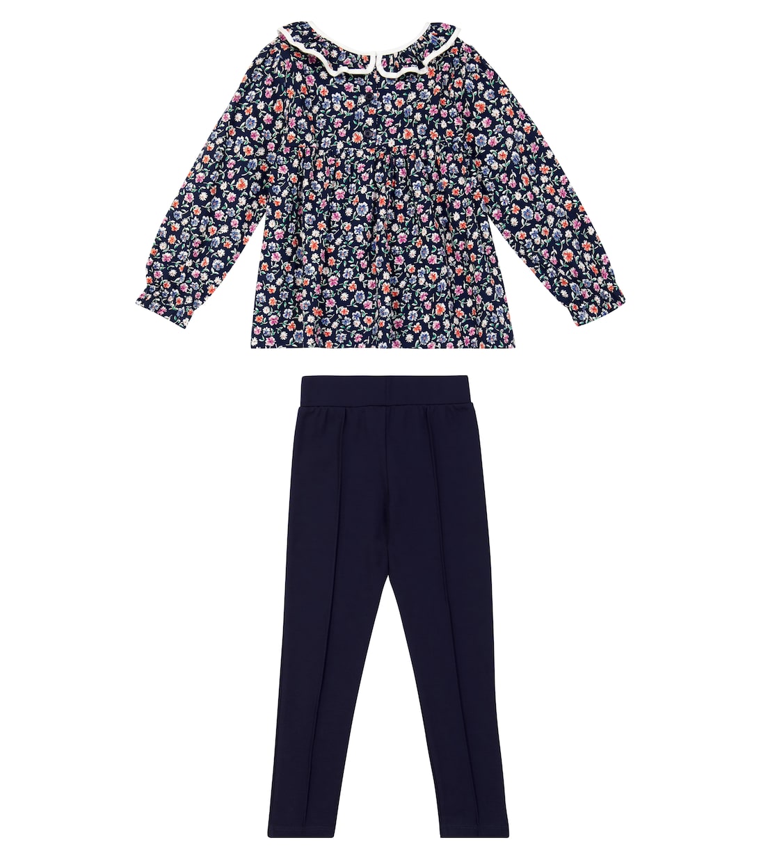 Top e pantaloni Winter Garden in cotone | Rachel Riley