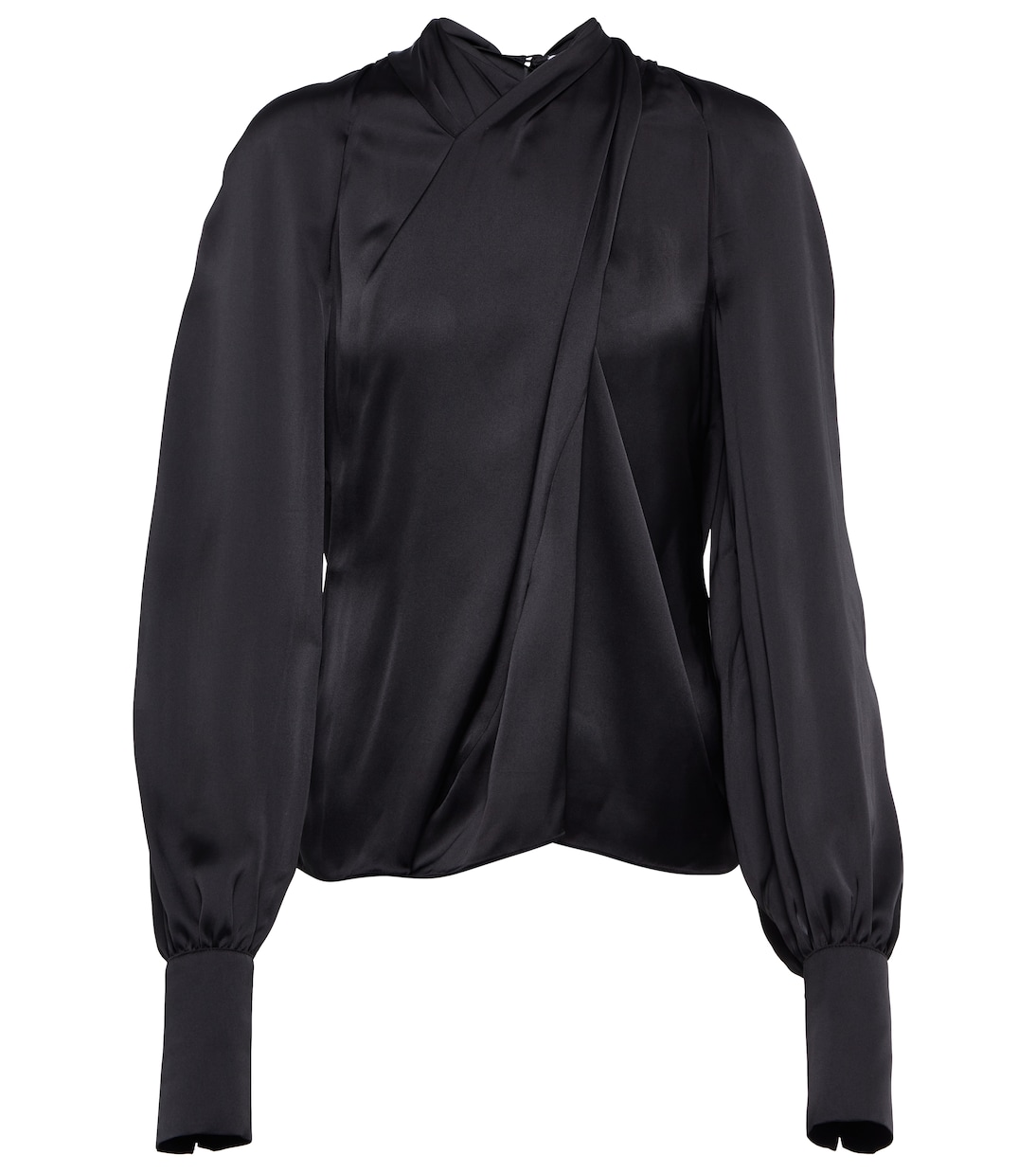 Bluse Kaja aus Satin | Safiyaa