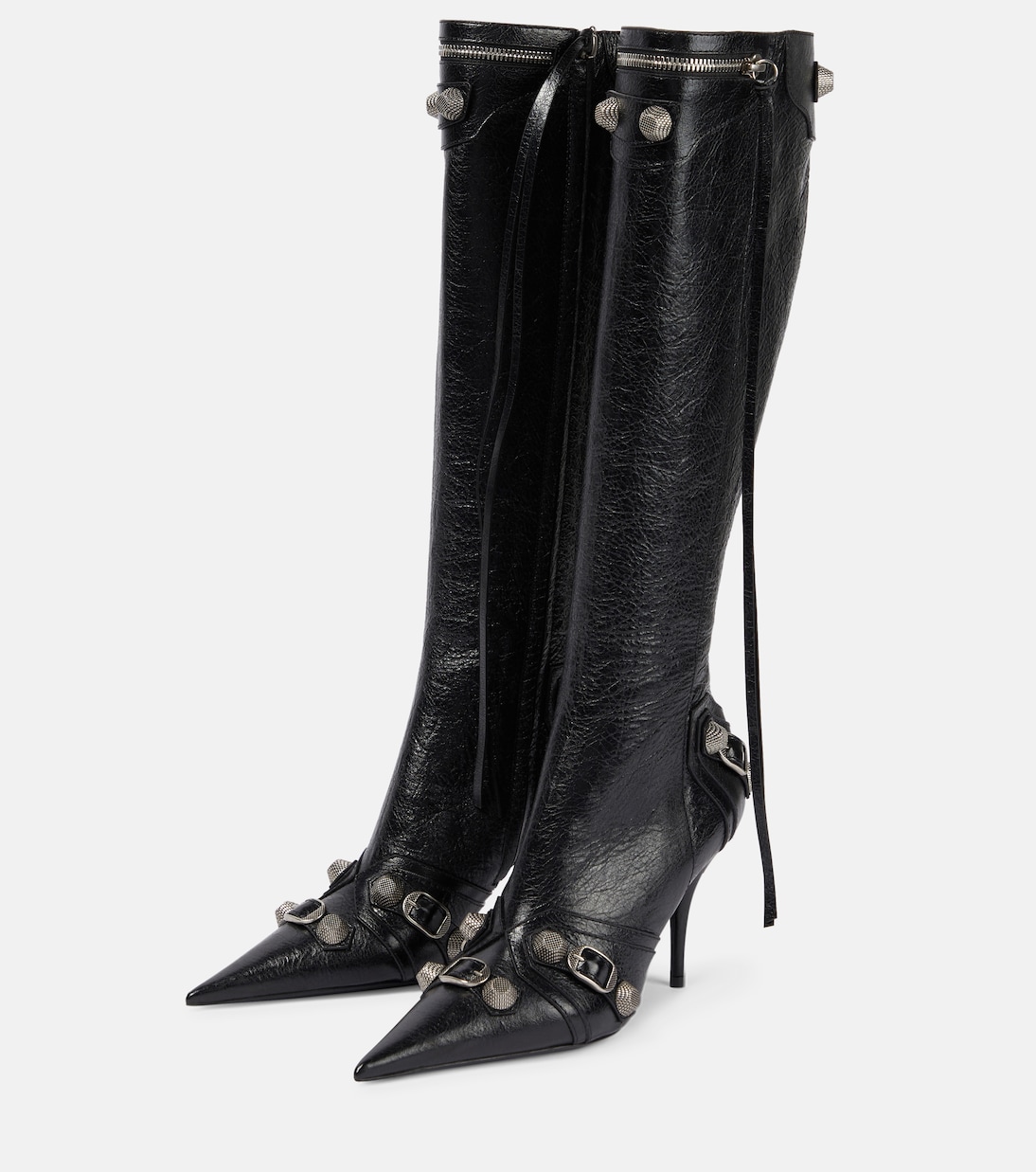 Stiefel Cagole aus Leder | Balenciaga
