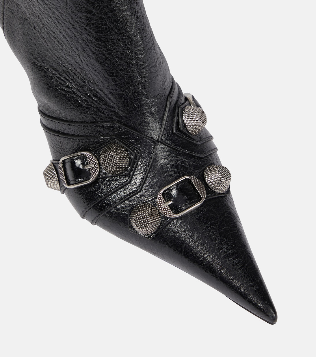 Stiefel Cagole aus Leder | Balenciaga