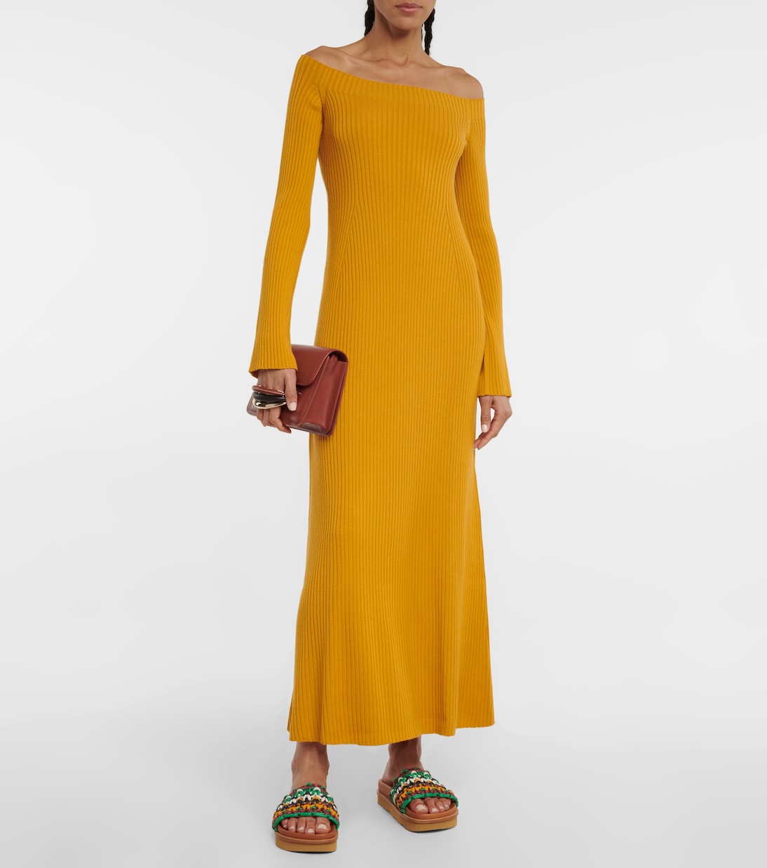 Pantoletten Wavy aus Leder | Chloé