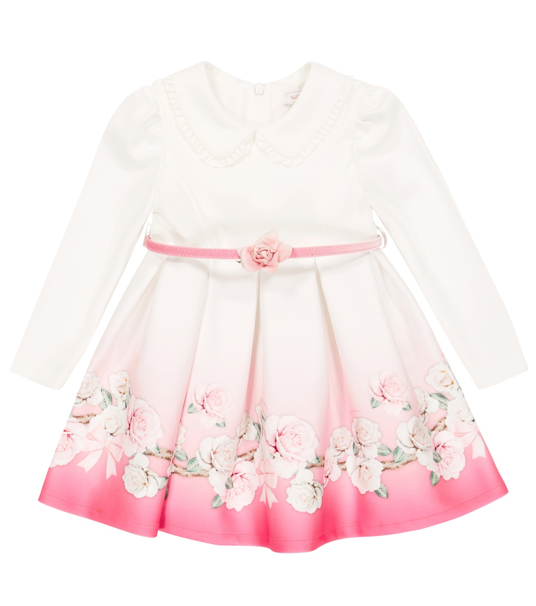 Bébé – Robe en brocart à fleurs | Monnalisa