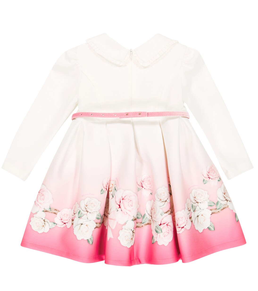 Bébé – Robe en brocart à fleurs | Monnalisa