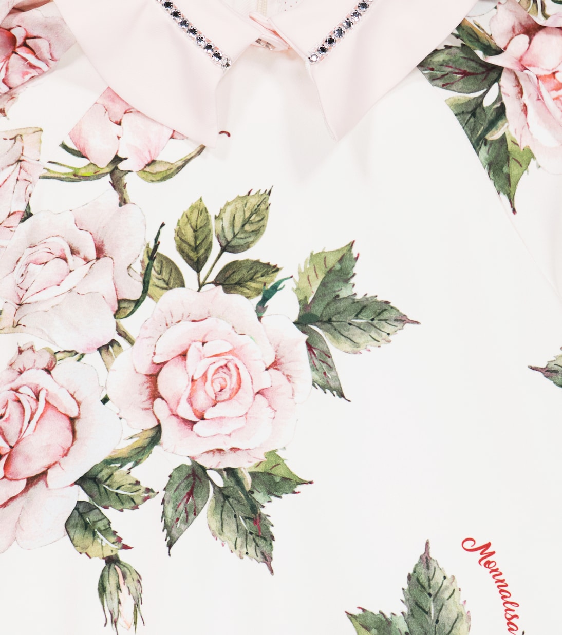 Robe à fleurs et ornements | Monnalisa