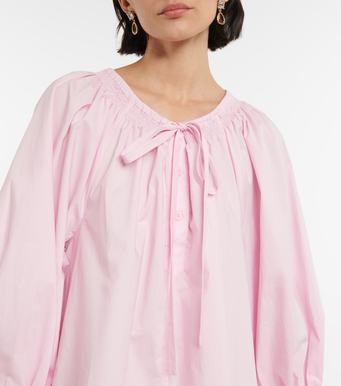 Minikleid Casey aus Baumwollpopeline | Lee Mathews