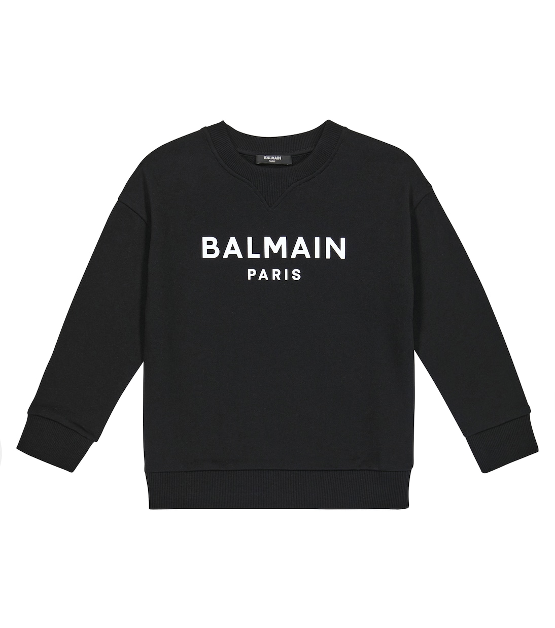 Bedrucktes Sweatshirt aus Baumwolle | Balmain Kids