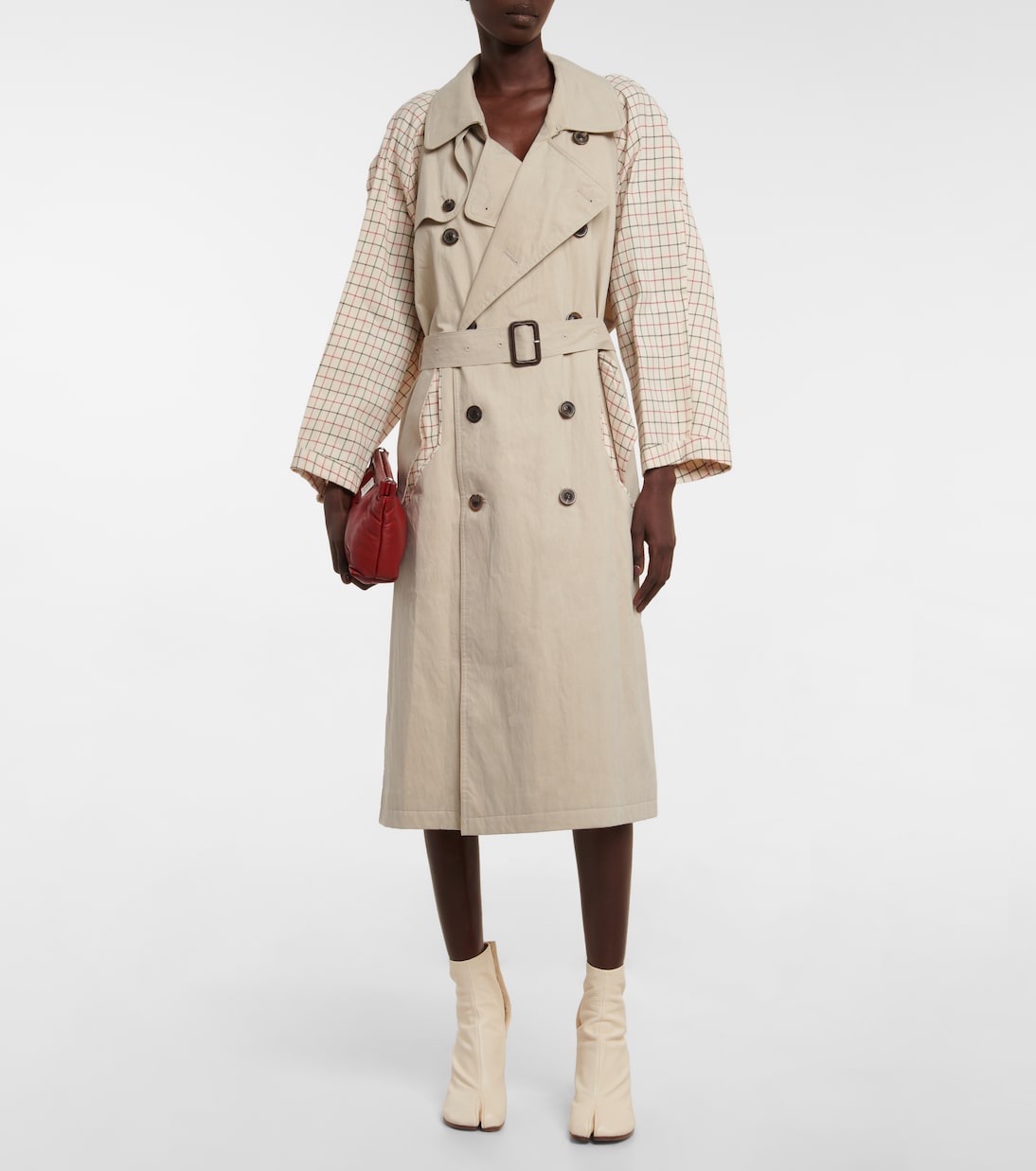 Trenchcoat aus einem Baumwollgemisch | Maison Margiela