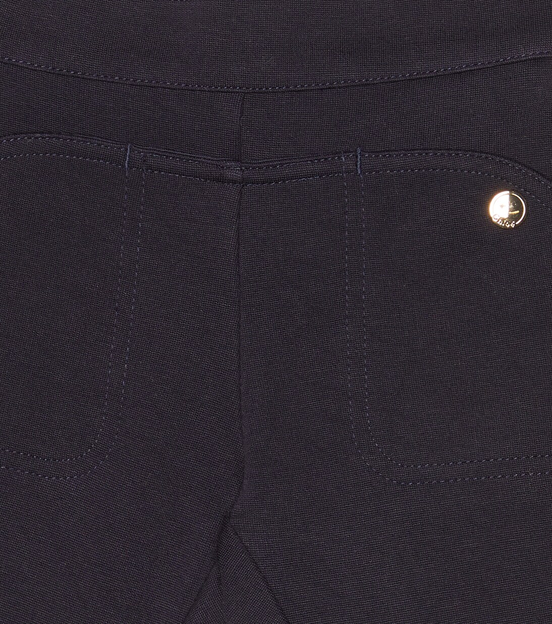 Baby cotton-blend pants | Chloé Kids