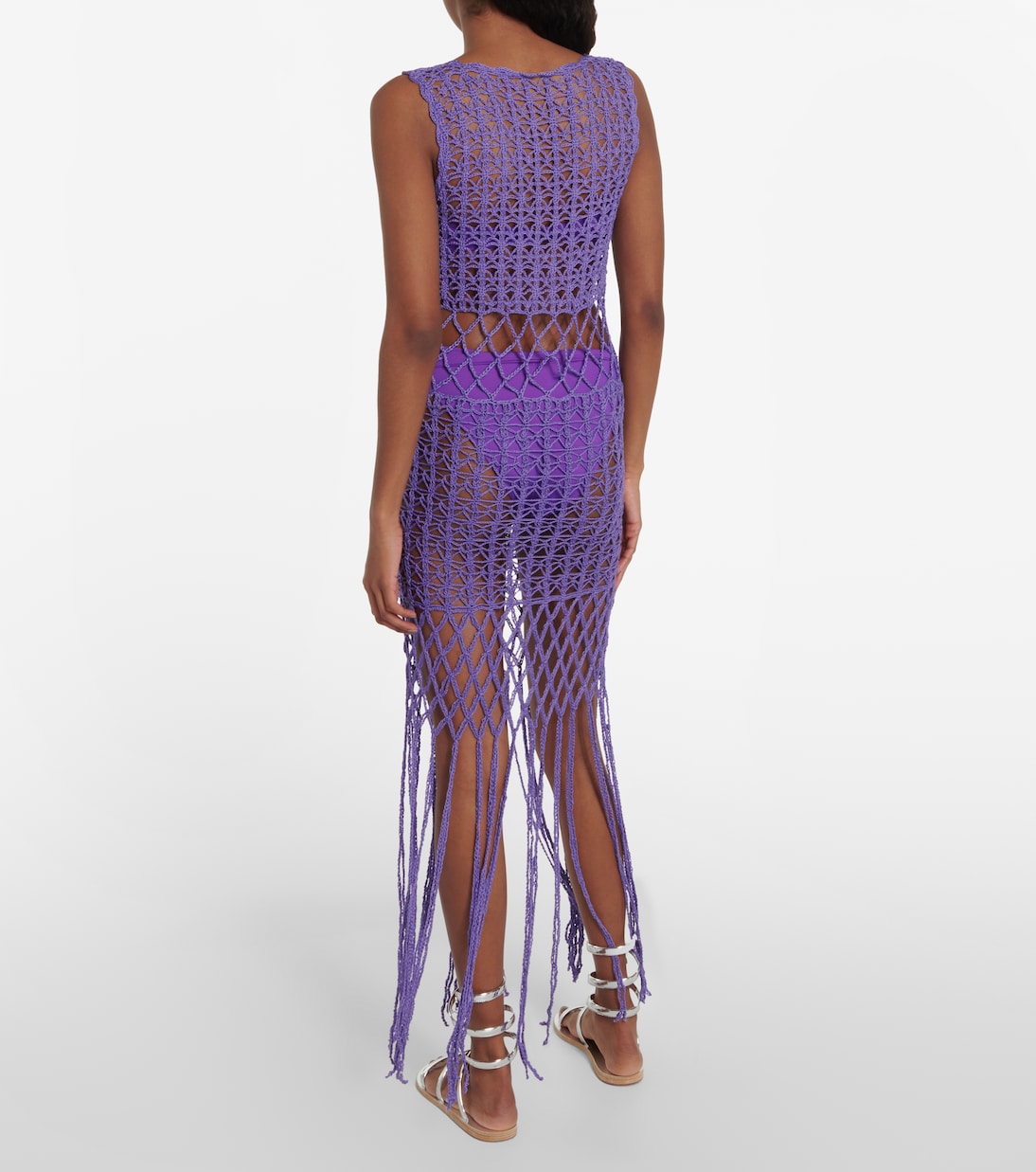 Minikleid aus Häkelstrick | Anna Kosturova