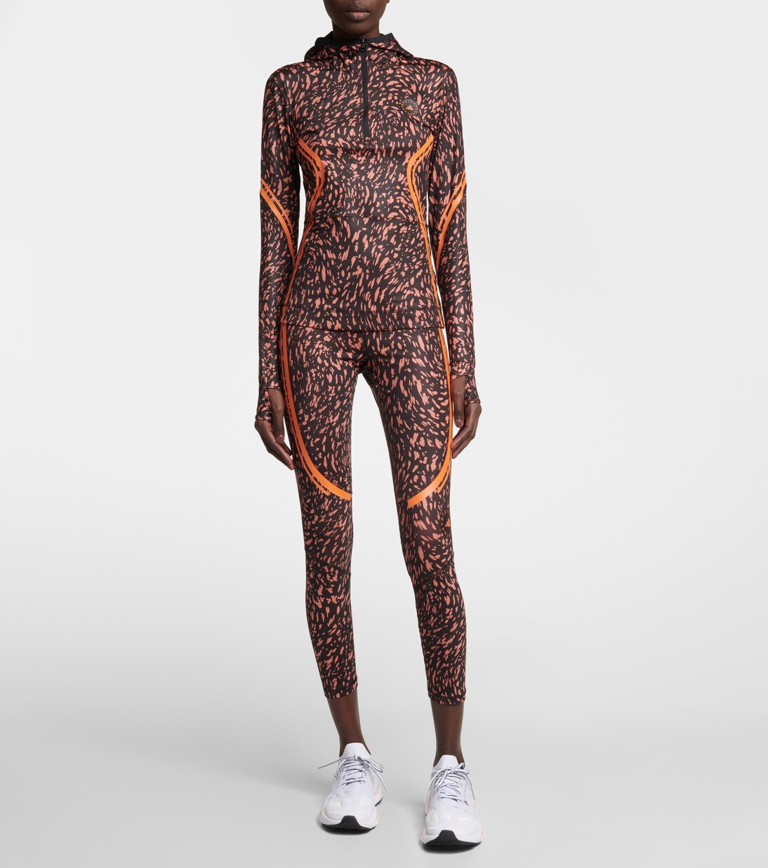 Bedruckte High-Rise Leggings | Adidas by Stella McCartney