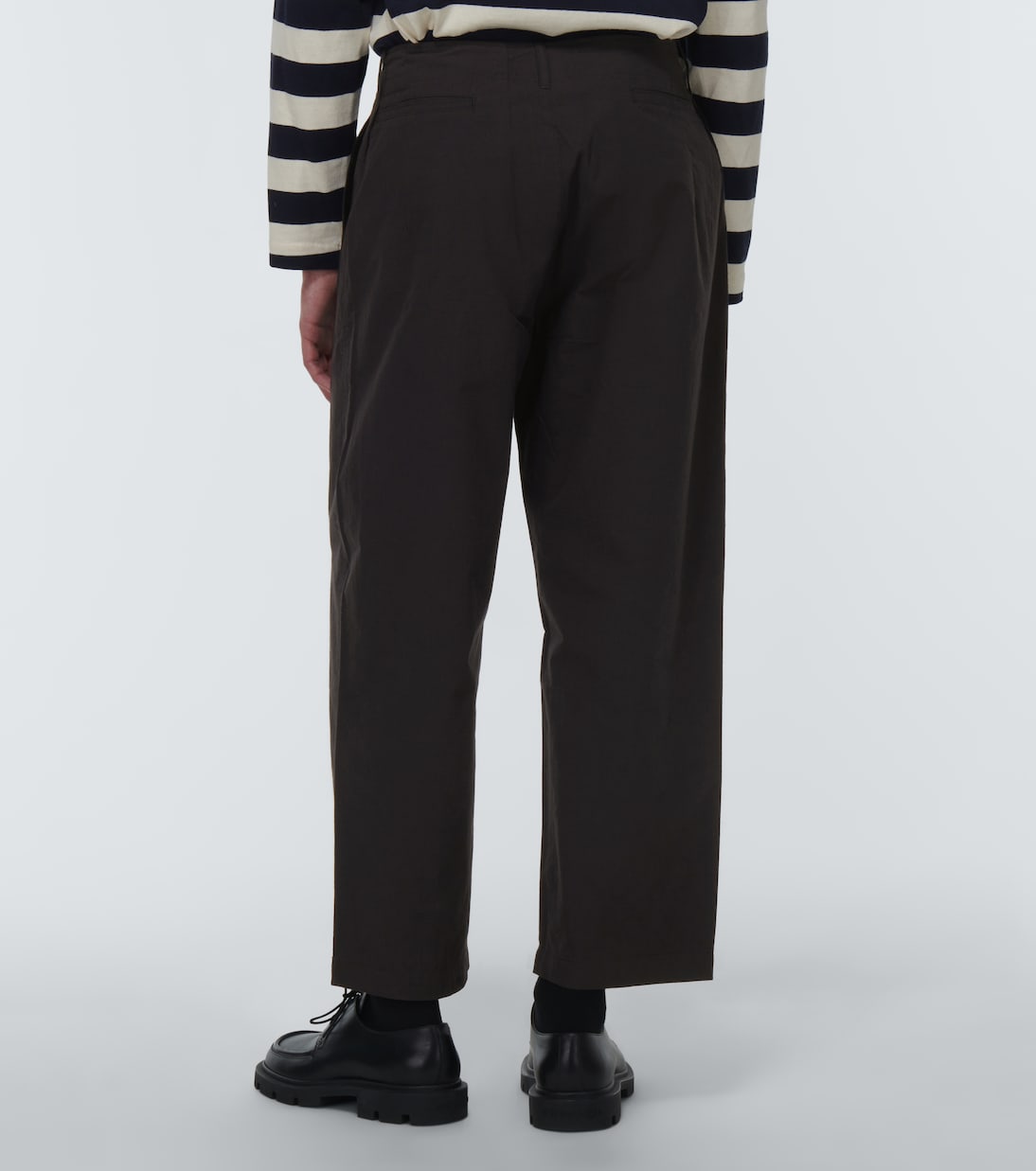 Qrunful embroidered cotton pants | Adish