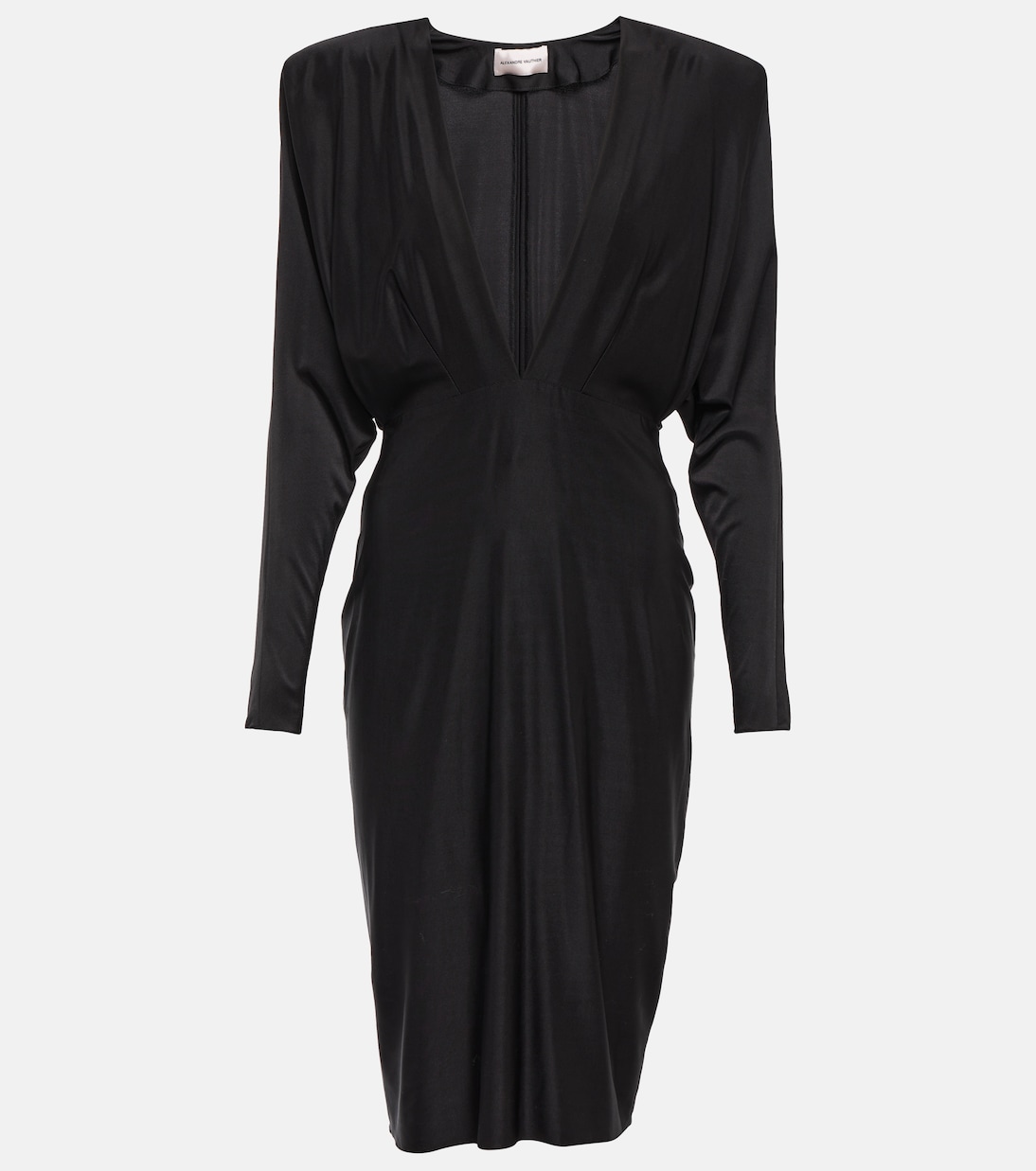 Robe midi en satin | Alexandre Vauthier