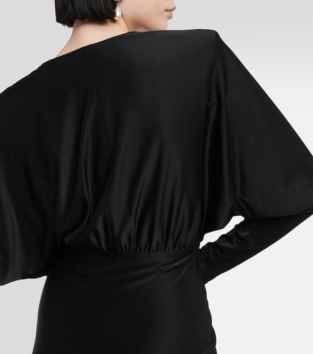 Robe midi en satin | Alexandre Vauthier