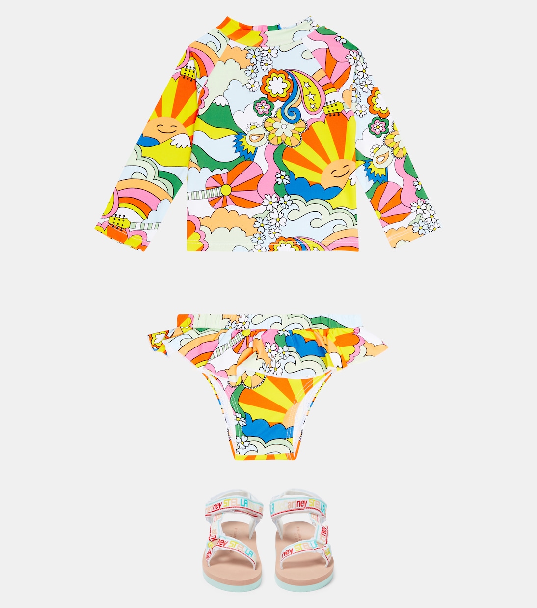 Printed swimsuit | Stella McCartney Kids