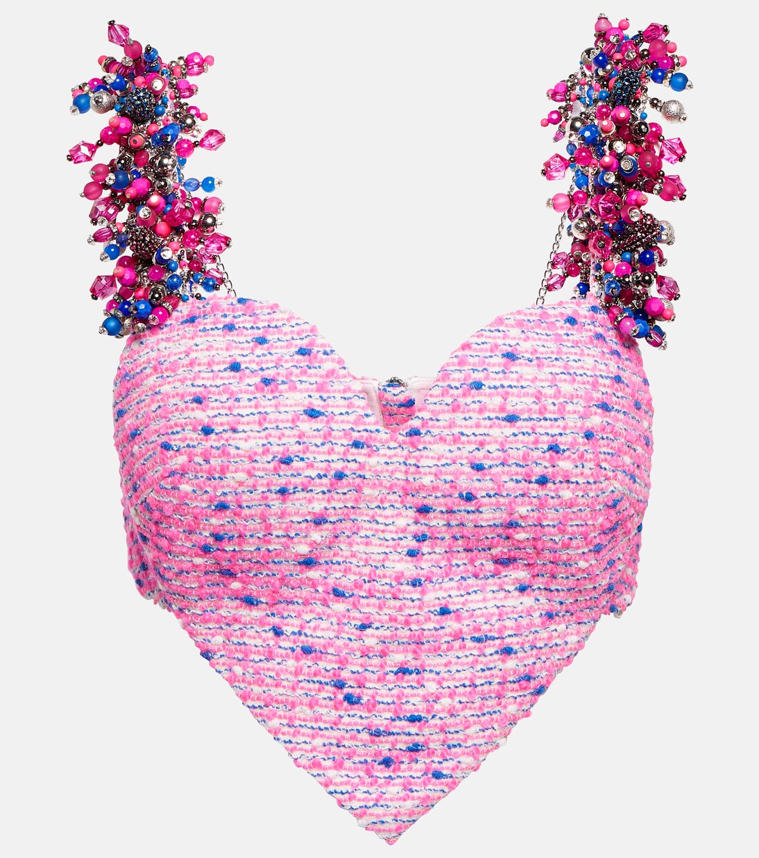 Verziertes Cropped-Top | Area