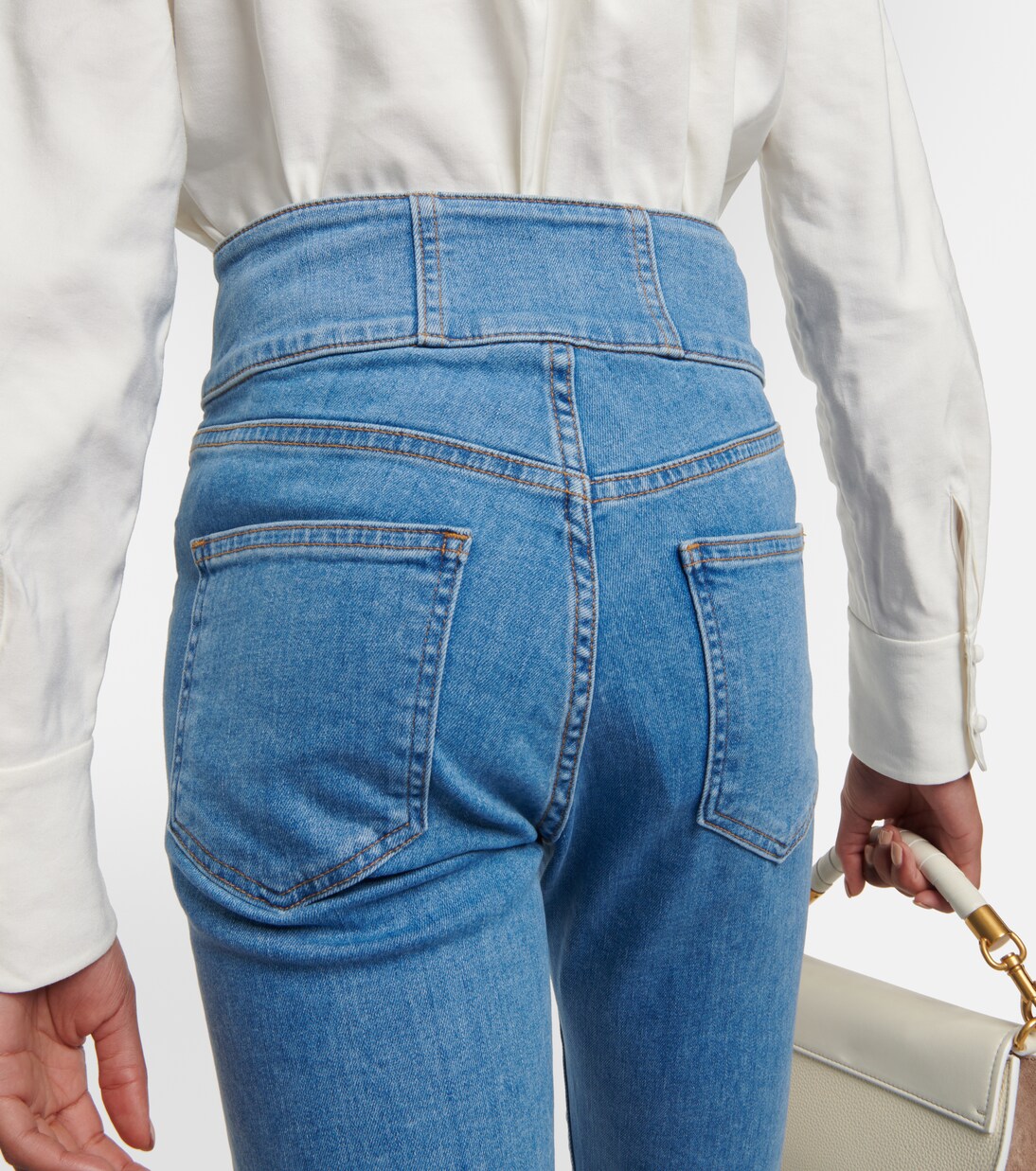 High-Rise Flared Jeans Carly | Veronica Beard