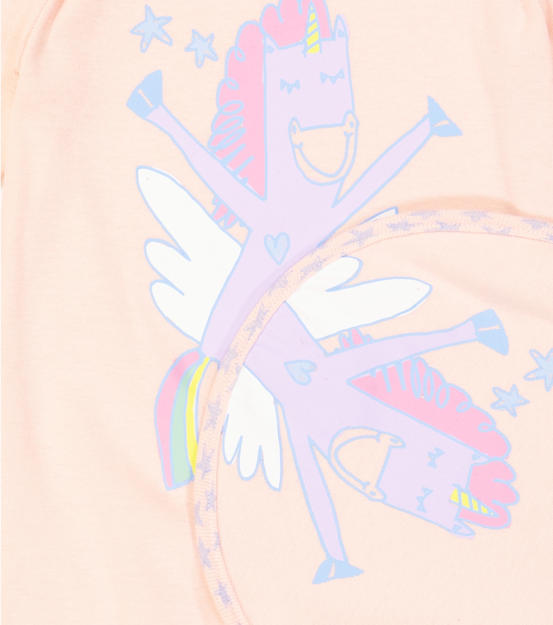 Baby - Tutina e bavaglino in jersey di cotone | Stella McCartney Kids