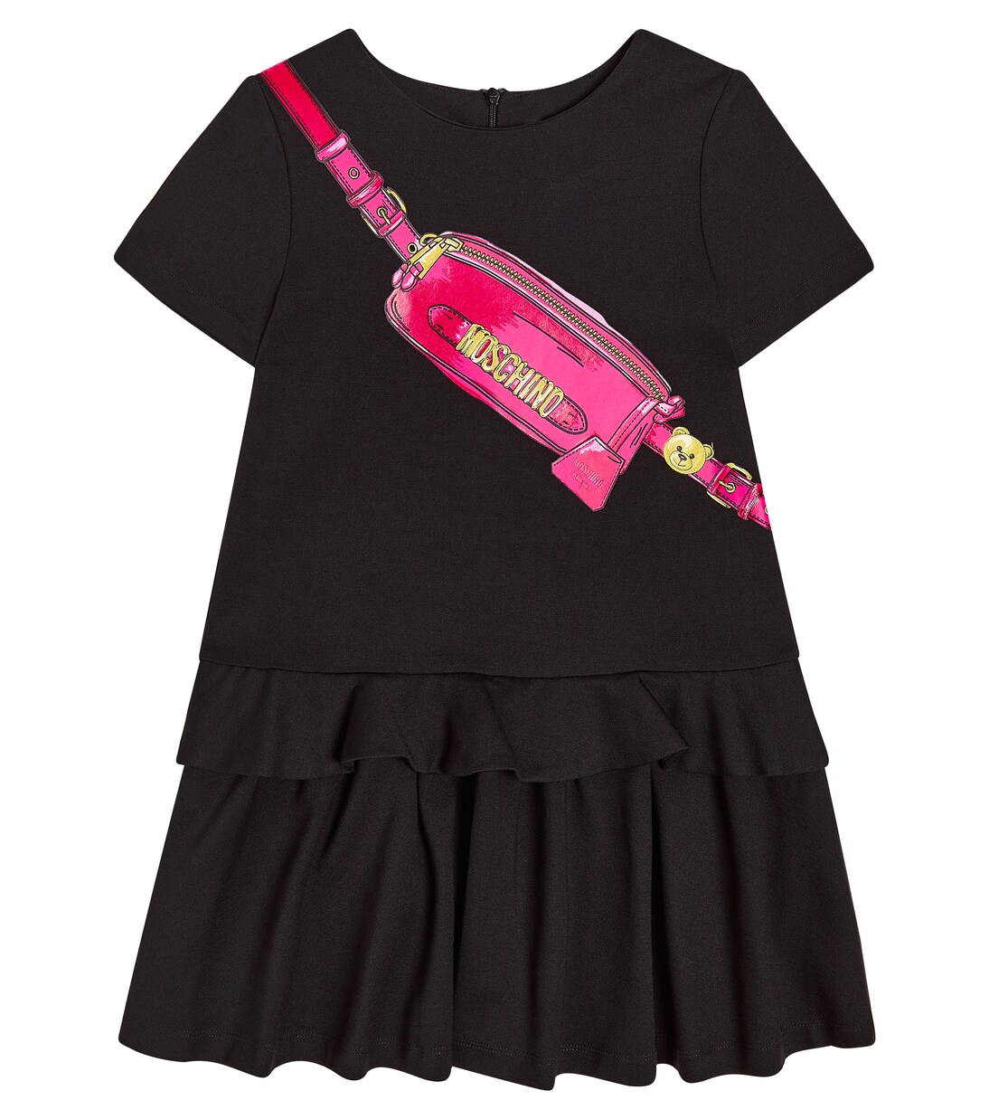 Printed jersey dress | Moschino Kids