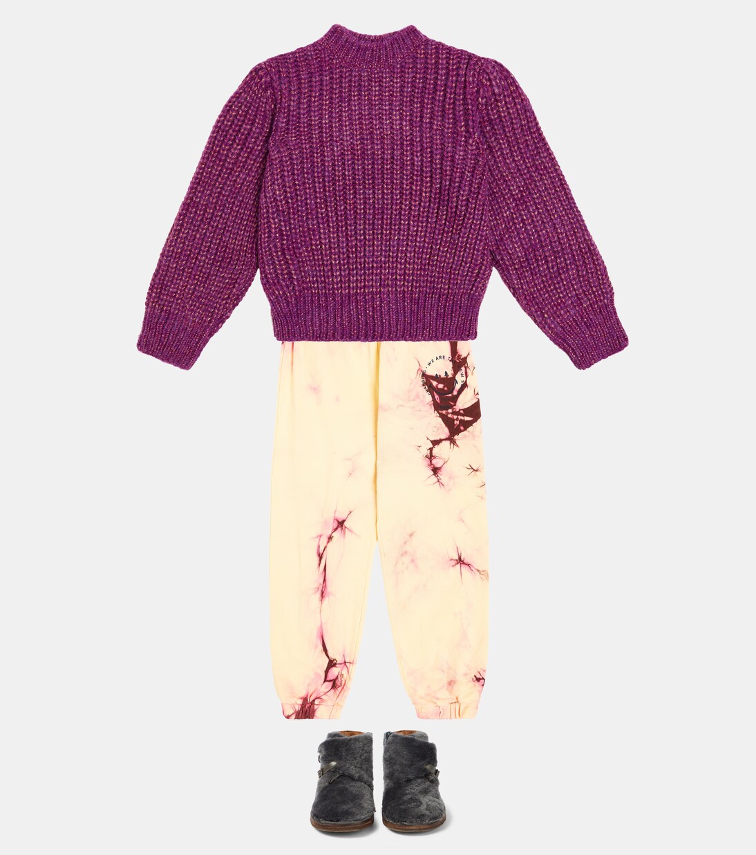 Ambrosia metallic knit sweater | The New Society